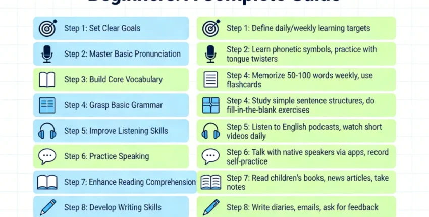 如何從零開始學英文？新手必看完整學習路線與實用方法解析